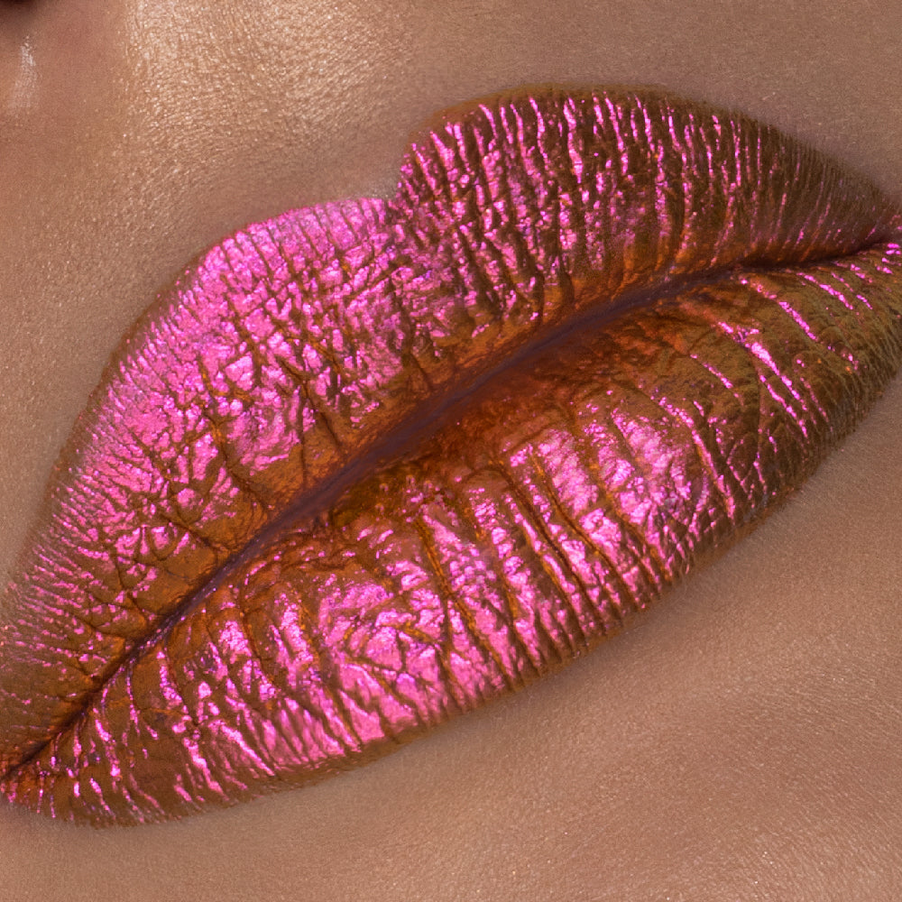 Sombra liquida multicromática - Rosa metálico