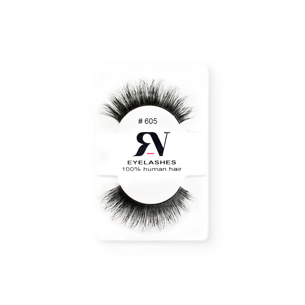 #605 Pestaña postiza cabello humano RV Eyelashes