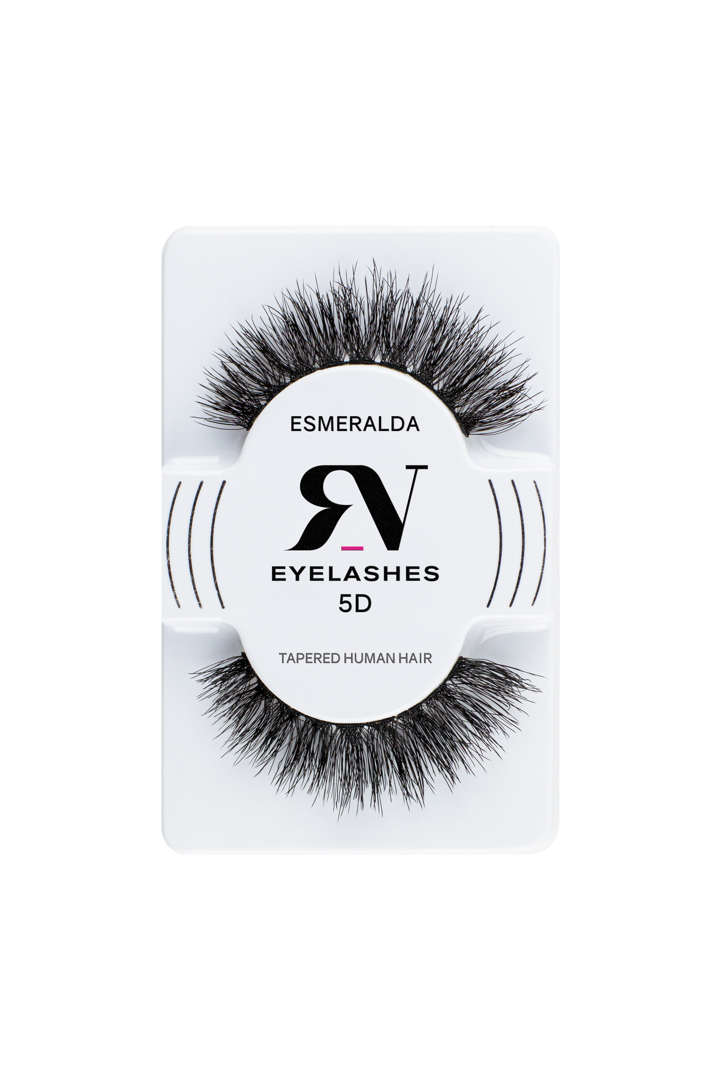 #ESMERALDA PESTAÑA POSTIZA CABELLO HUMANO 5D RV EYELASHES