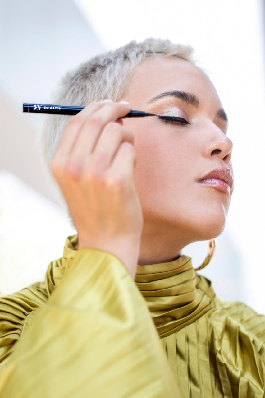 Delineador y pegamento de pestañas 2 en 1