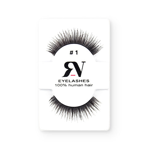 #1 Pestaña postiza cabello humano RV Eyelashes