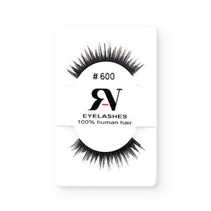 #600 Pestaña postiza cabello humano RV Eyelashes