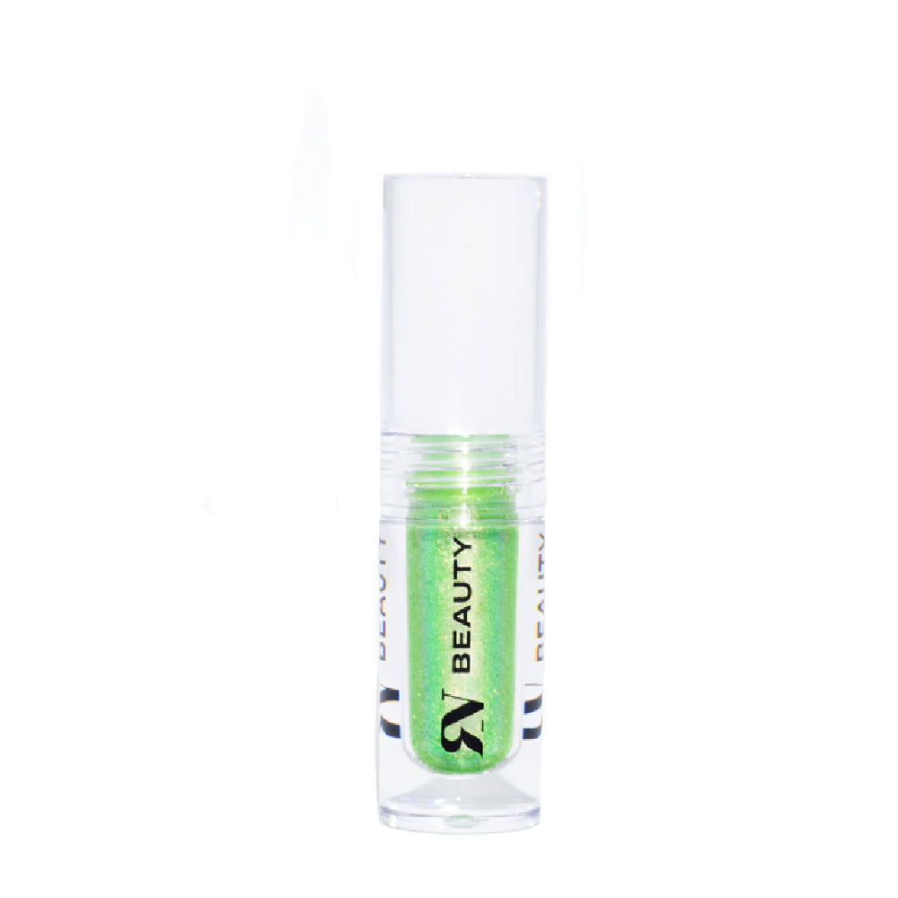 Sombra liquida multicromática - Verde pastel